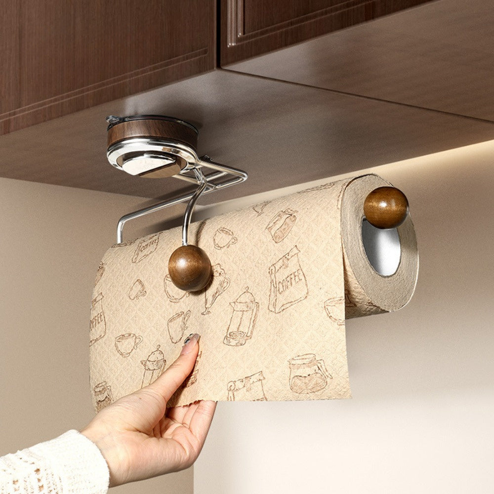 Maliben | Kitchengrip Roll Holder Stainless Steel Paper Towel Holder With Suction Cup