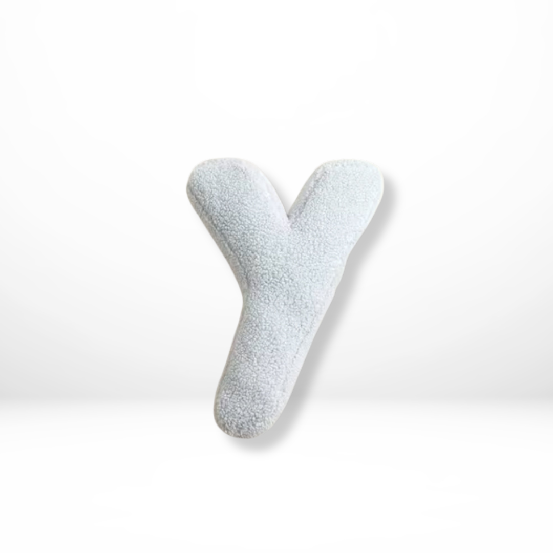 Maliben | Velvet Alphabet Decorative Cushion With Letters A To Z