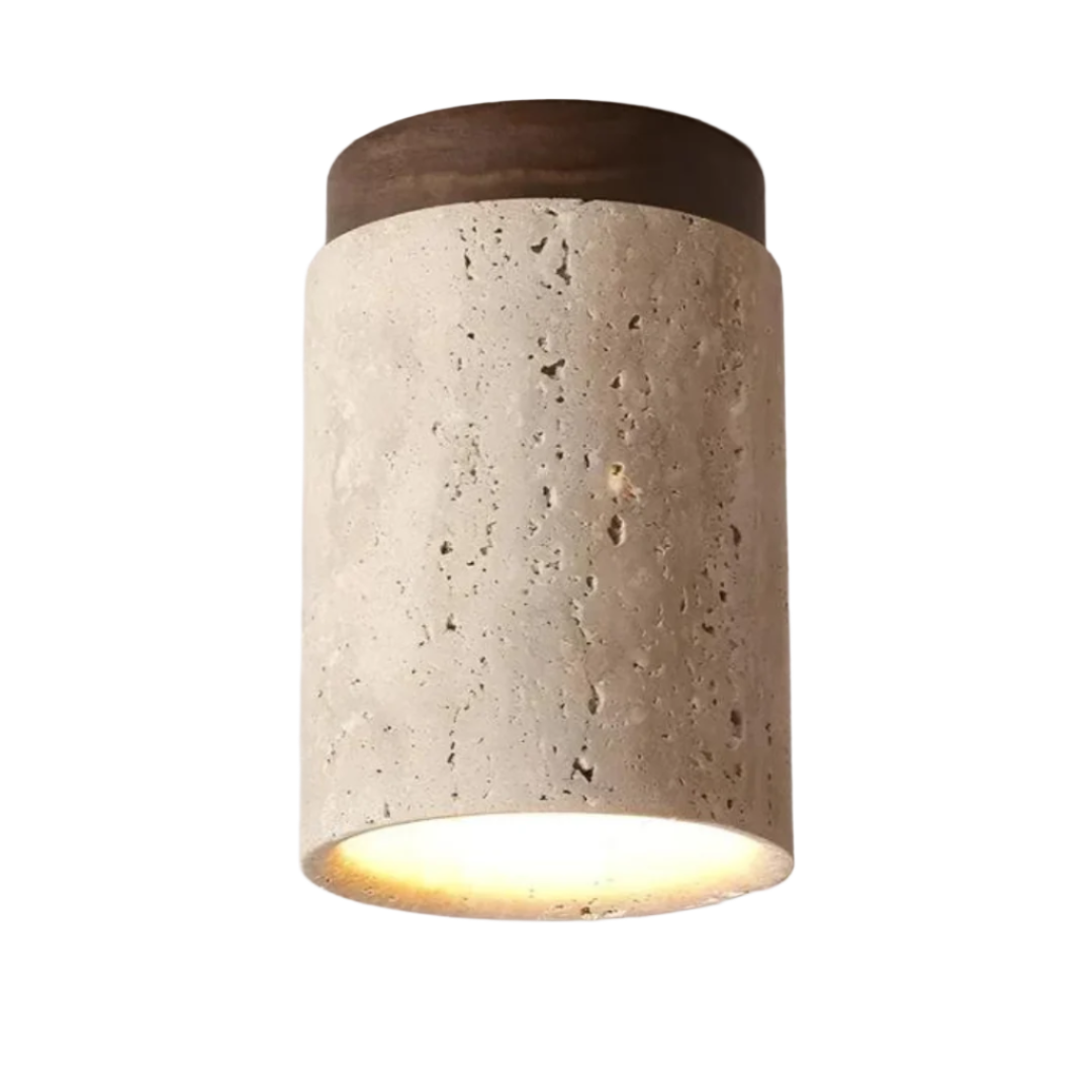 Maliben | Trendy Round Japanese Style Ceiling Lamp - Zenlight