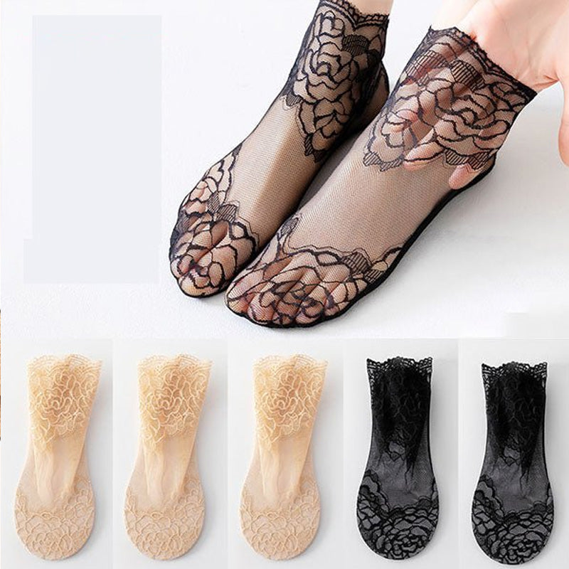 Maliben | Women's Fashion Lace Socks