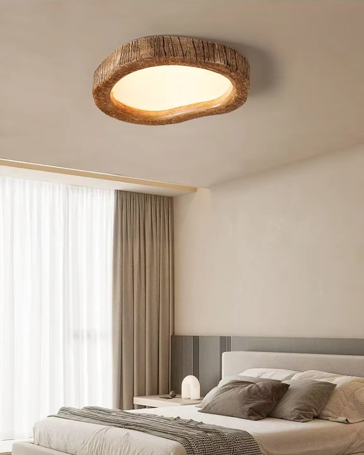 Maliben | Halo Ceiling Lamp Made Of Solid Wood