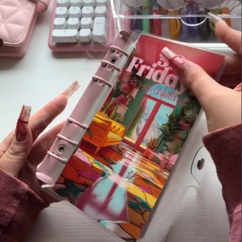 Maliben Savings Challenge Binder — 100-Envelope & 52-Week