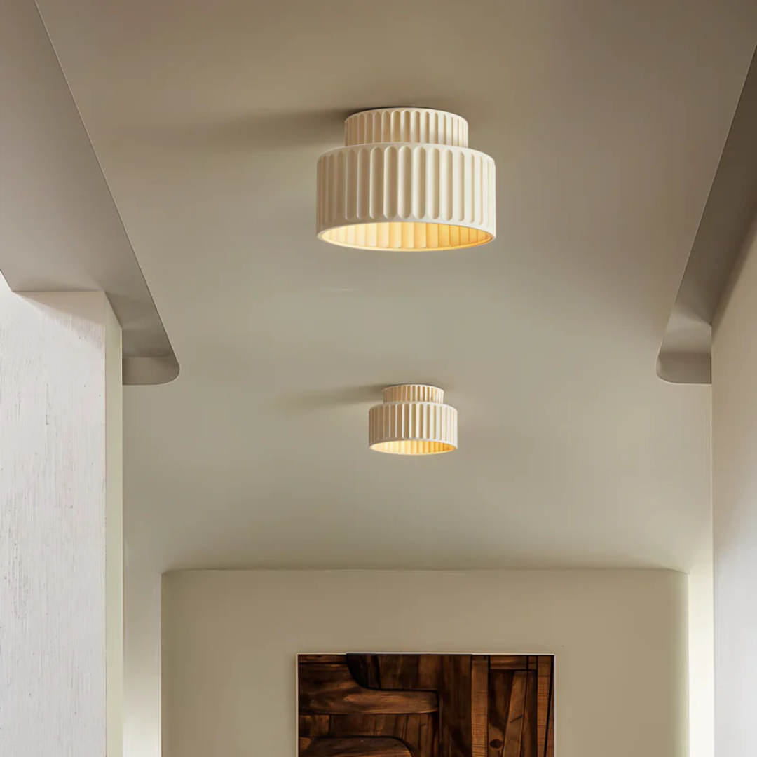 Maliben | Modern Ribbed Ceiling Lamp