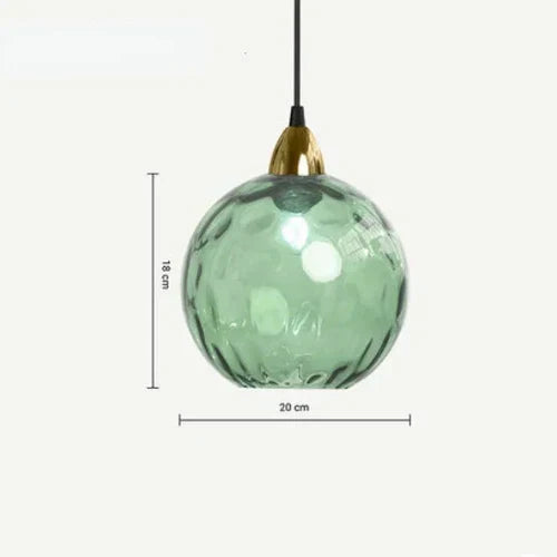 Maliben | Glass Ball Pendant Lamp - Lumisphere
