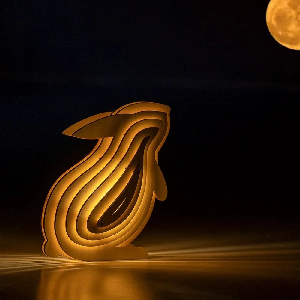 Maliben | Wildcraft Wooden Animal Light