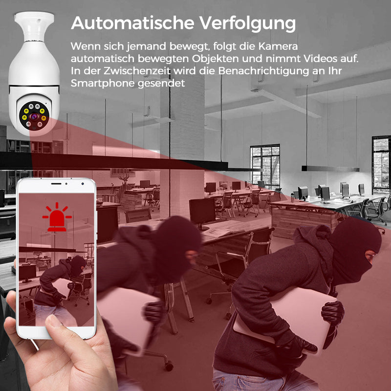 Maliben | Wireless Wifi Surveillance Camera With Bulb