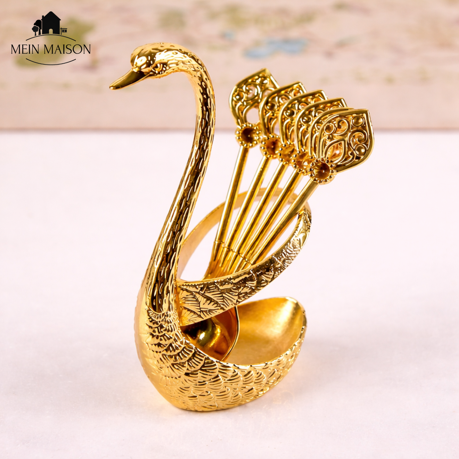Maliben | Swanluxe – Enhance Coffee Experiences With Stylish Swan-Shaped Spoons
