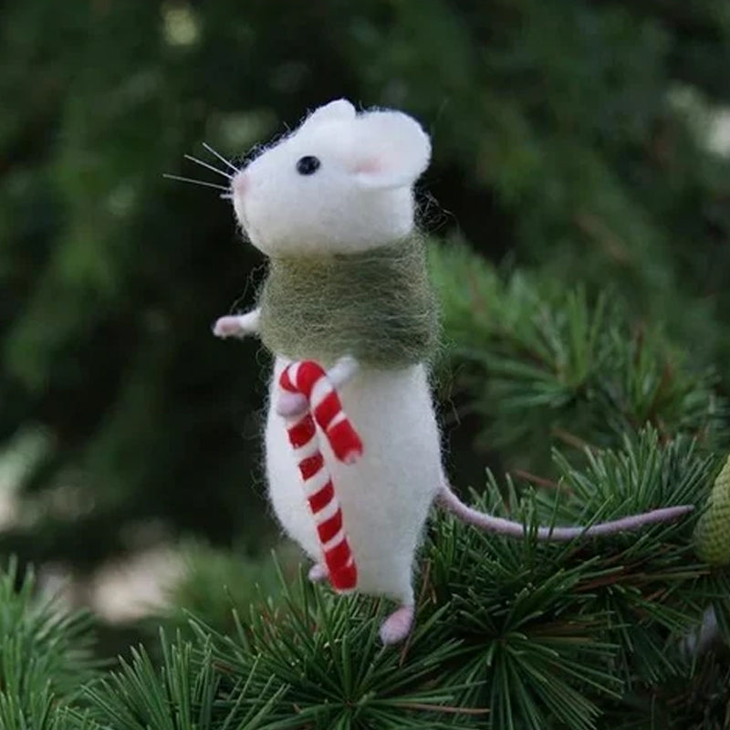 Maliben | Felt Mouse Halloween Ornament