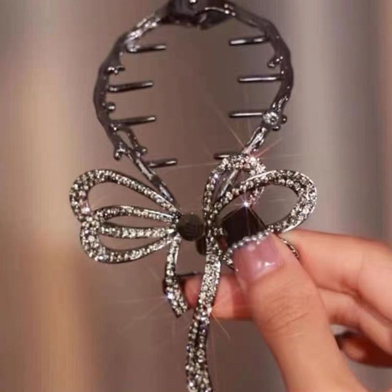 Maliben | Bow Knot Light-Luxury-Hairpin