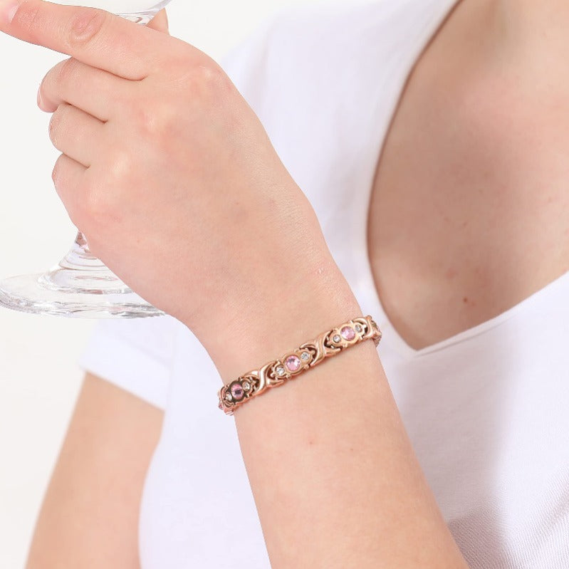 Maliben | Rose Gold Magnetic Bracelet