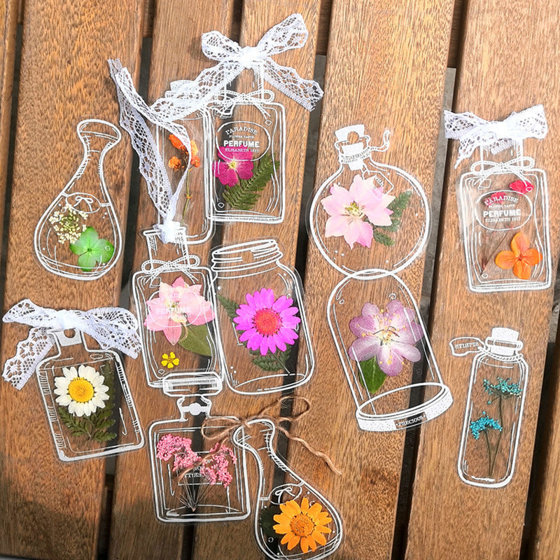 Maliben | Transparent Dried Flower Bookmark