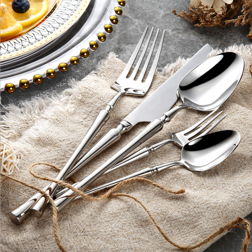Maliben | Classic Stainless Steel Set with Elegant Handles