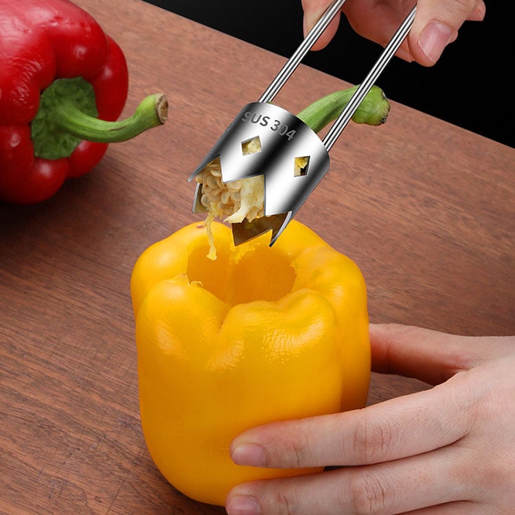 Maliben | 🍅304 Stainless Steel Multi-Use Core Remover🍎