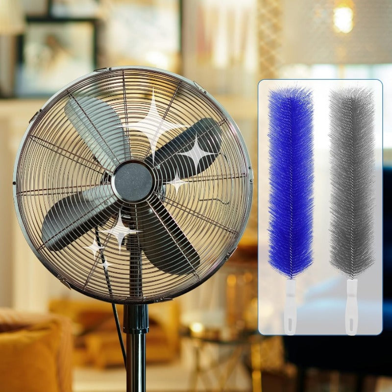 Maliben | Flexible Microfiber Fan Duster Brushes – Reusable Cleaning Tools For Blades, Vents & Blinds