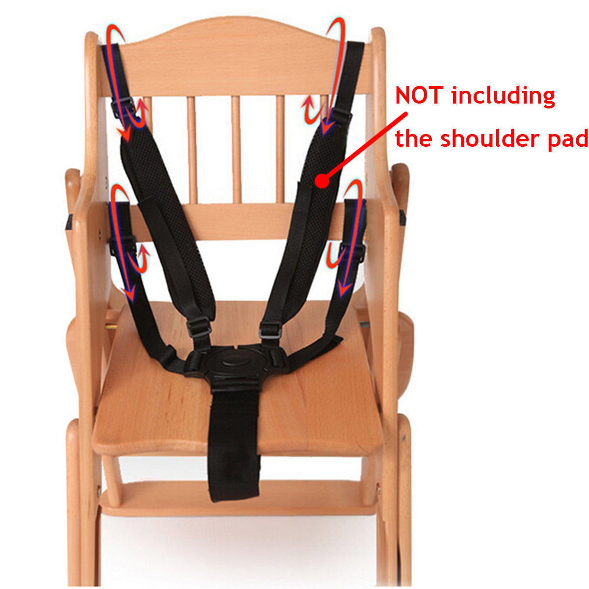 Maliben SafeStrap 5-Point Safety Belt with Harness – Comfortable and Safe Solution...
