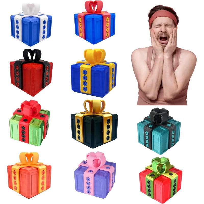 Maliben | Surprise Prank Gift Box Funny Middle Finger Switch Prank Toy
