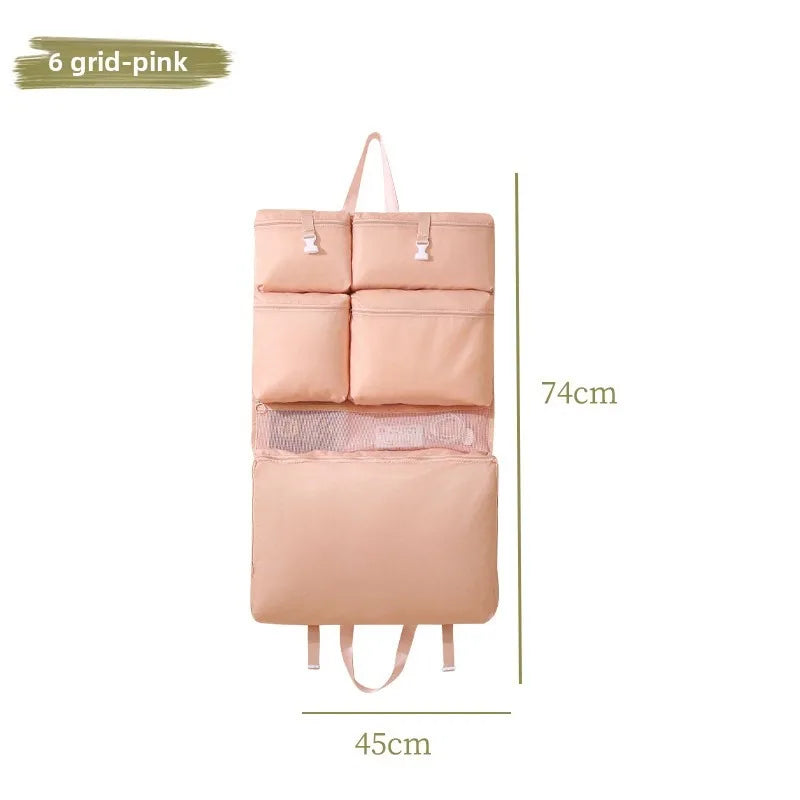 Maliben | Packwonder Hanging Travel Bag | Compact & Foldable | With Multiple Compartments | Stylish Organizer