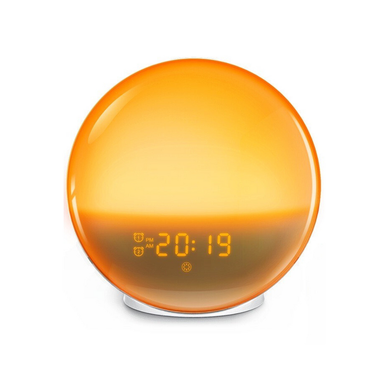 Maliben | Somnialight Wake-Up Light | Sunrise & Sunset Simulation | App Control & Nature Sounds | 17 X 18 X 11 Cm