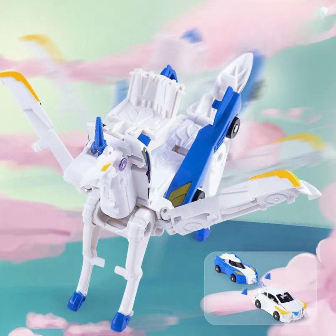 Maliben | Magnetic Unicorn Transformation Cars