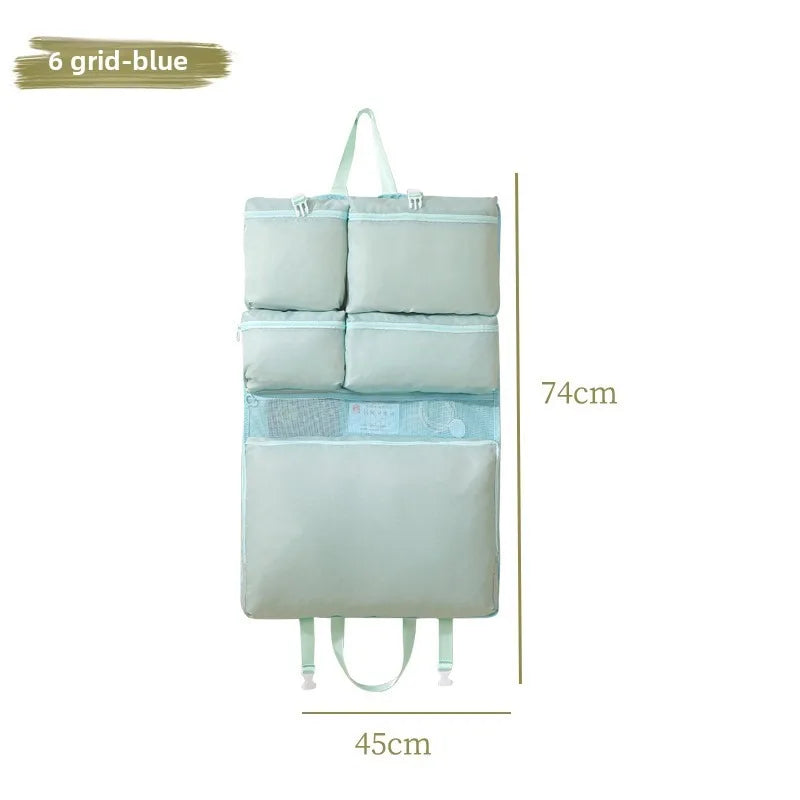 Maliben | Packwonder Hanging Travel Bag | Compact & Foldable | With Multiple Compartments | Stylish Organizer