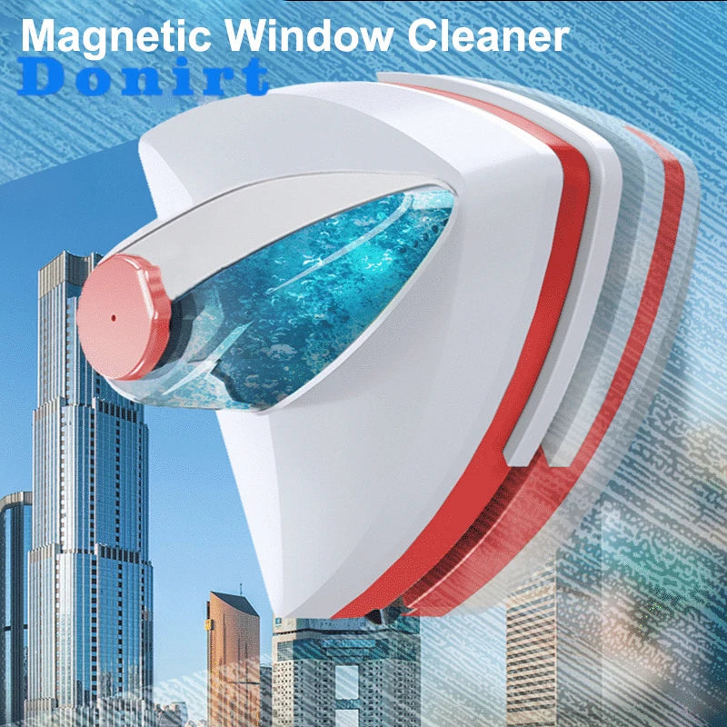 Maliben | Glaspure Magnetic WIndow Cleaner | For Single & Double Glazing | Water Squeegee With Magnetic Force | Available in 4 Variants