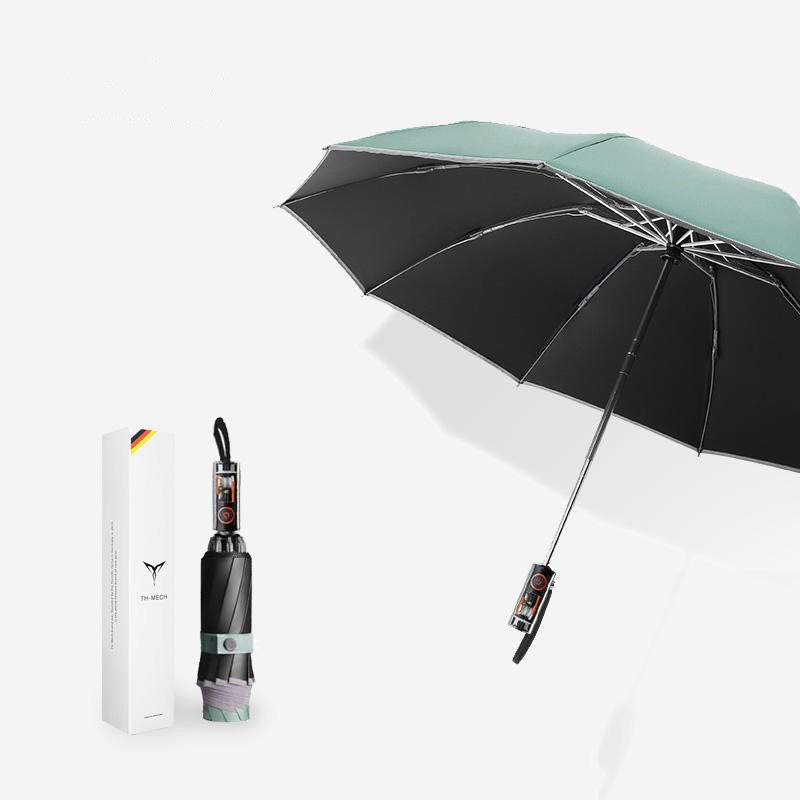 Maliben | Super-Thick Fully Automatic Reverse Sun And Rain Folding Umbrella