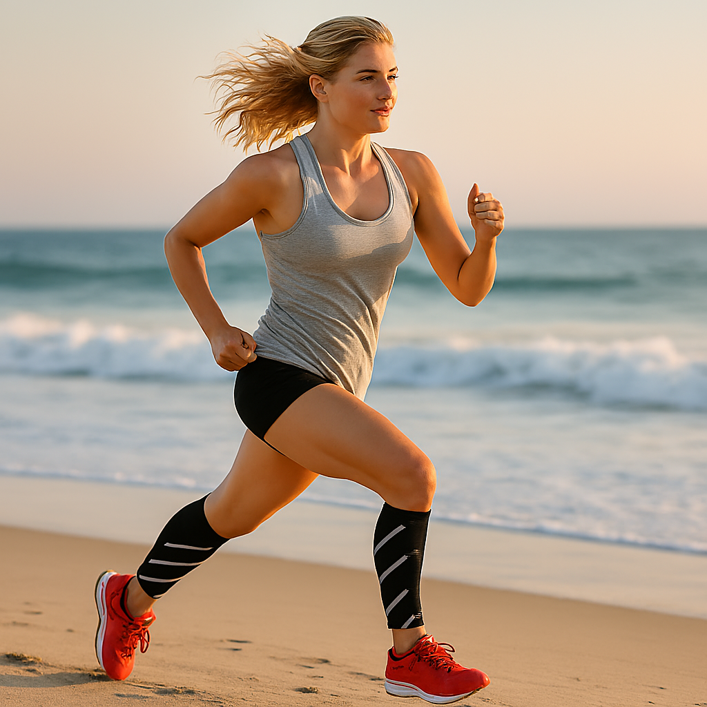 Maliben | Compression Calf Support Sports Socks For Running And Basketball