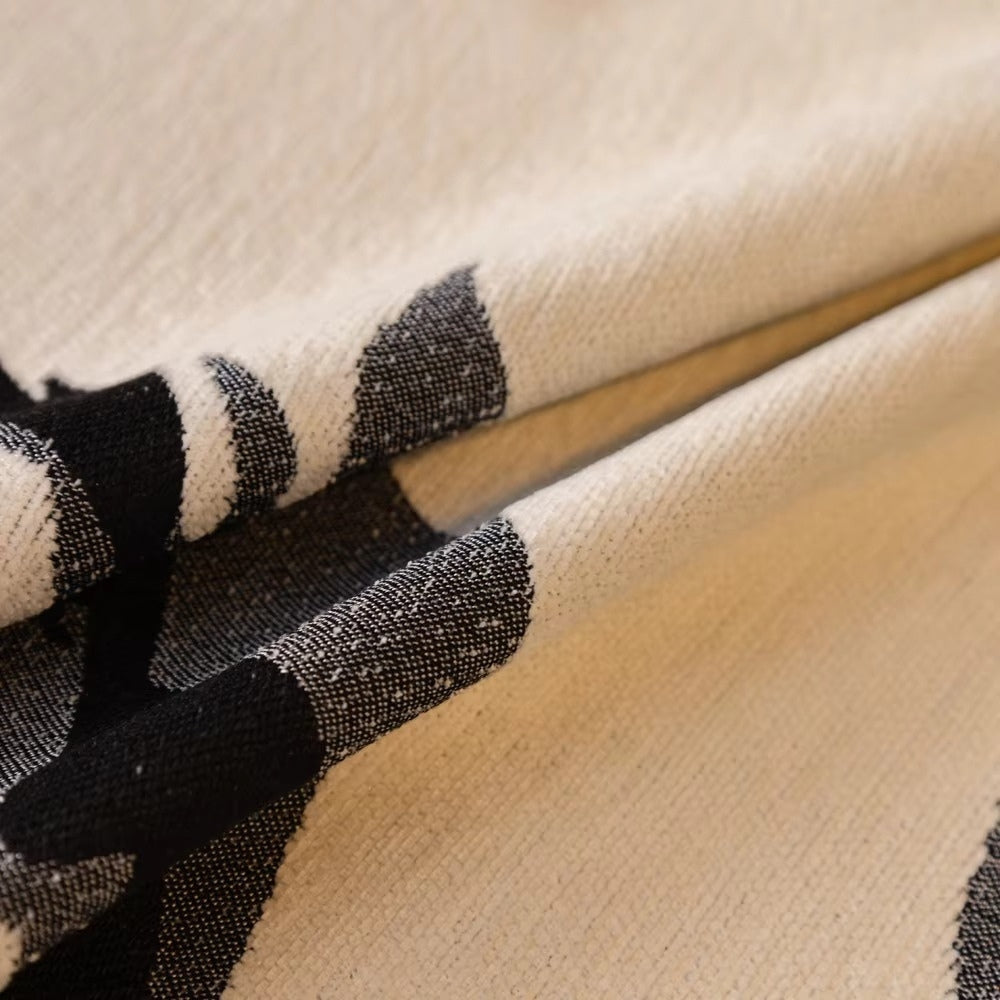 Maliben | Abstract Brushstroke Chenille Sofa Cover