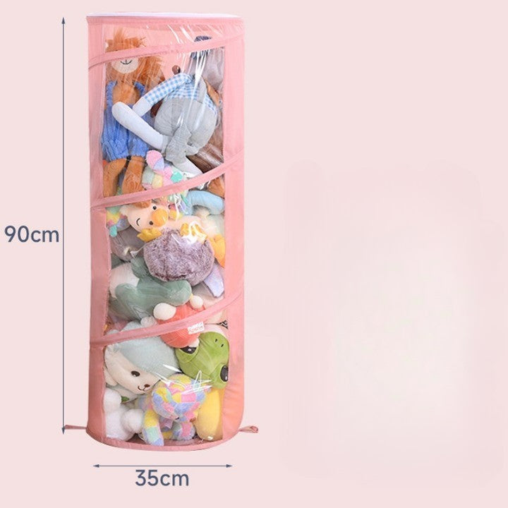 Maliben | Fluffy Friend Kids Toy Storage Organizer Bucket