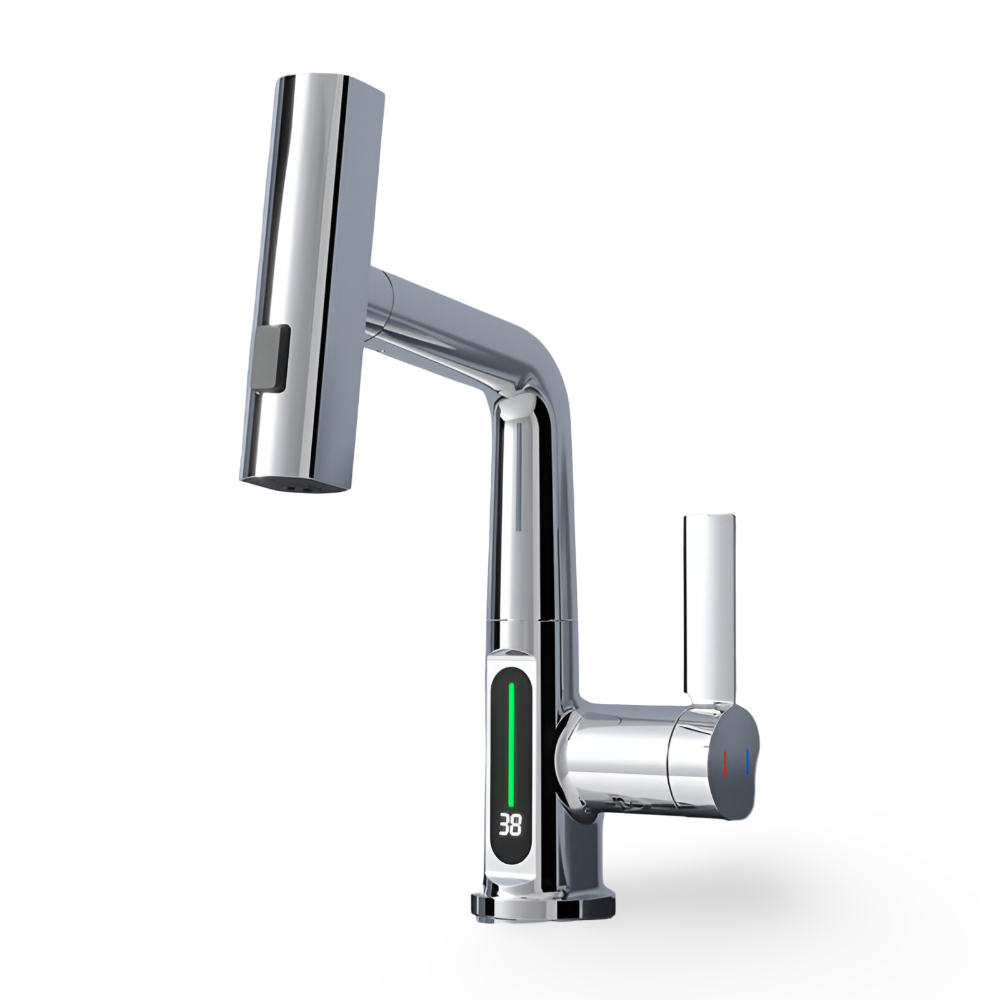 Maliben | Adjustable Kitchen Faucet With Temperature Display