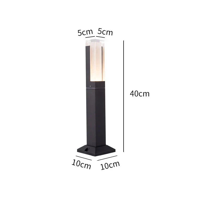 Maliben | Led Outdoor Lamp Waterproof Black