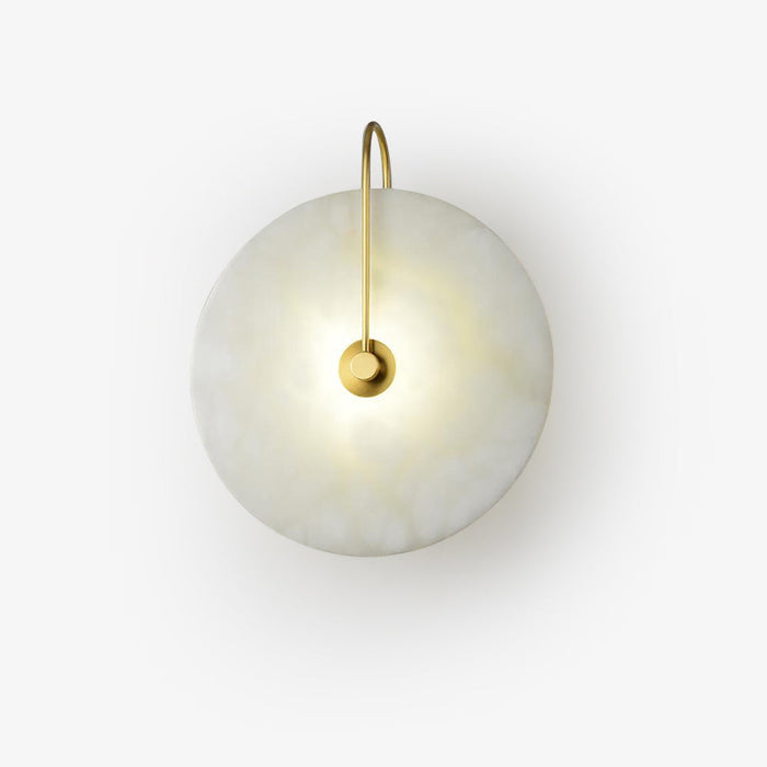 Maliben | Alabaster Led Wall Lamp – Elegance And Calm In Light