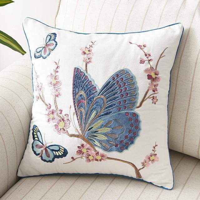 Maliben | Decorative Cushion With Embroidery In Country Style