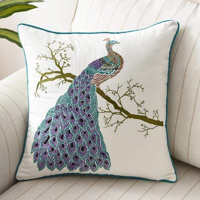 Maliben | Decorative Cushion With Embroidery In Country Style