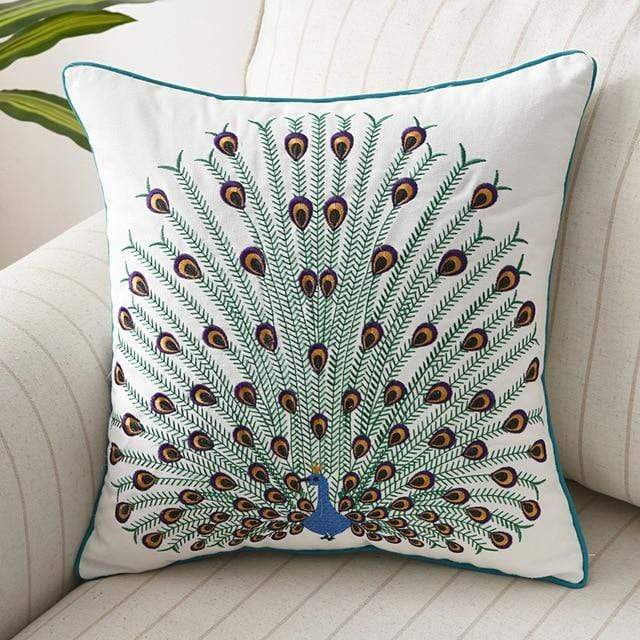 Maliben | Decorative Cushion With Embroidery In Country Style