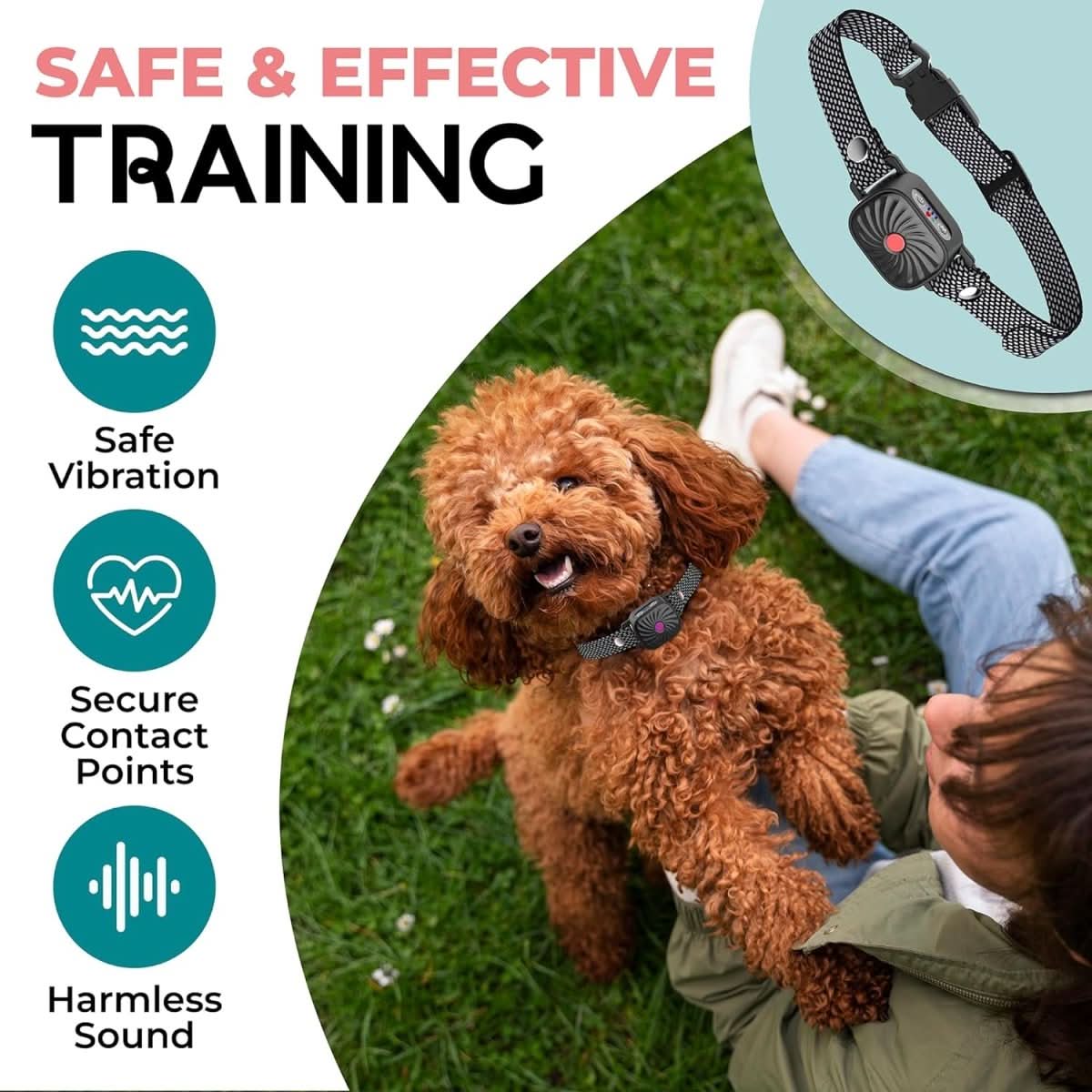 Maliben | Gentle training collar with sound & vibration