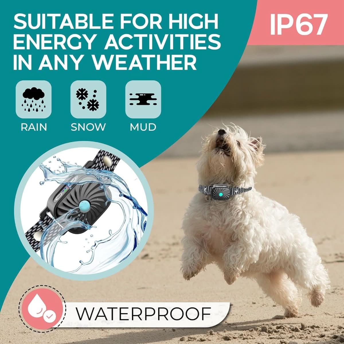 Maliben | Gentle training collar with sound & vibration