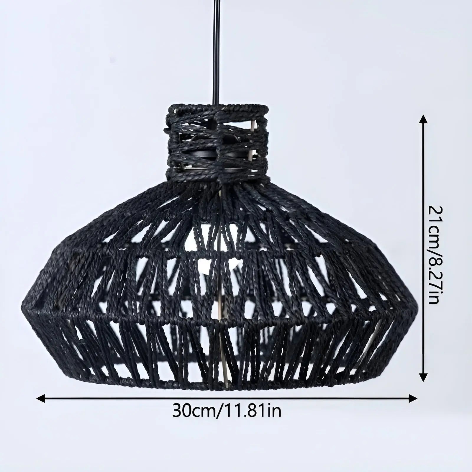 Maliben | Elegant Vintage Rattan Pendant Lamp – Timeless Luxury For Every Space