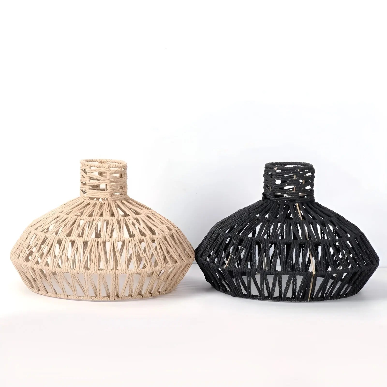 Maliben | Elegant Vintage Rattan Pendant Lamp – Timeless Luxury For Every Space