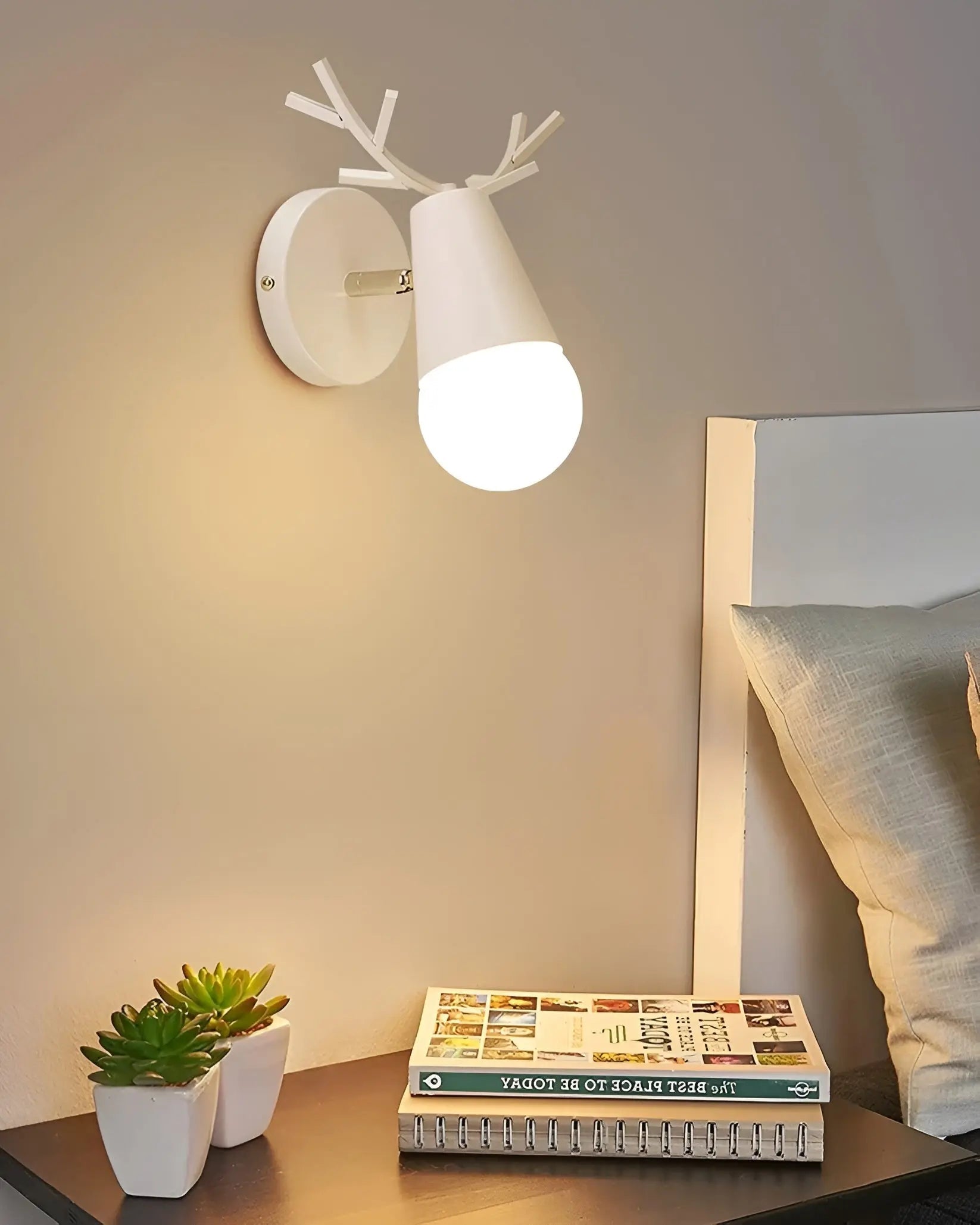 Maliben | Nordic Glow Antler Led Wall Lamp – Elegant & Energy Efficient Design