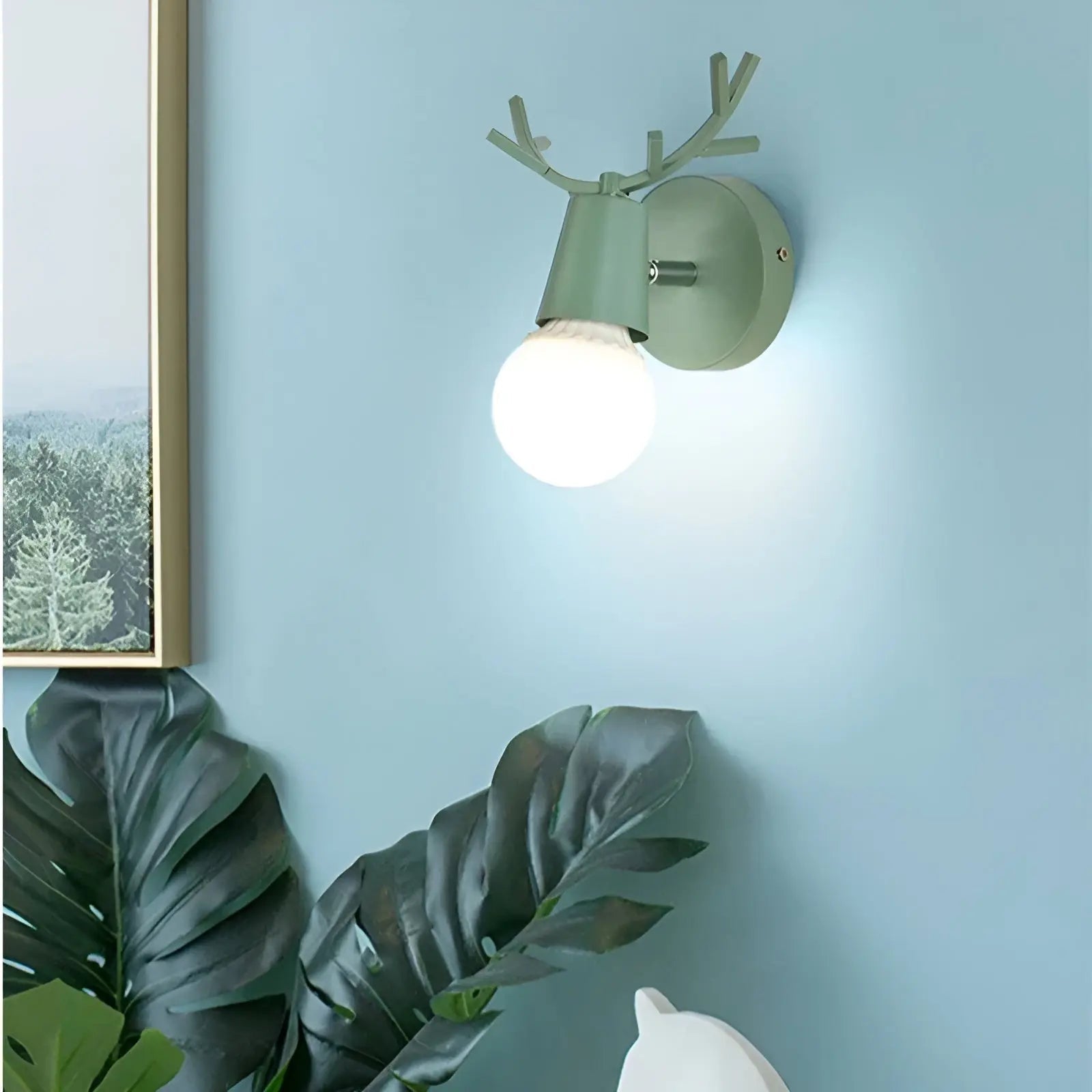 Maliben | Nordic Glow Antler Led Wall Lamp – Elegant & Energy Efficient Design