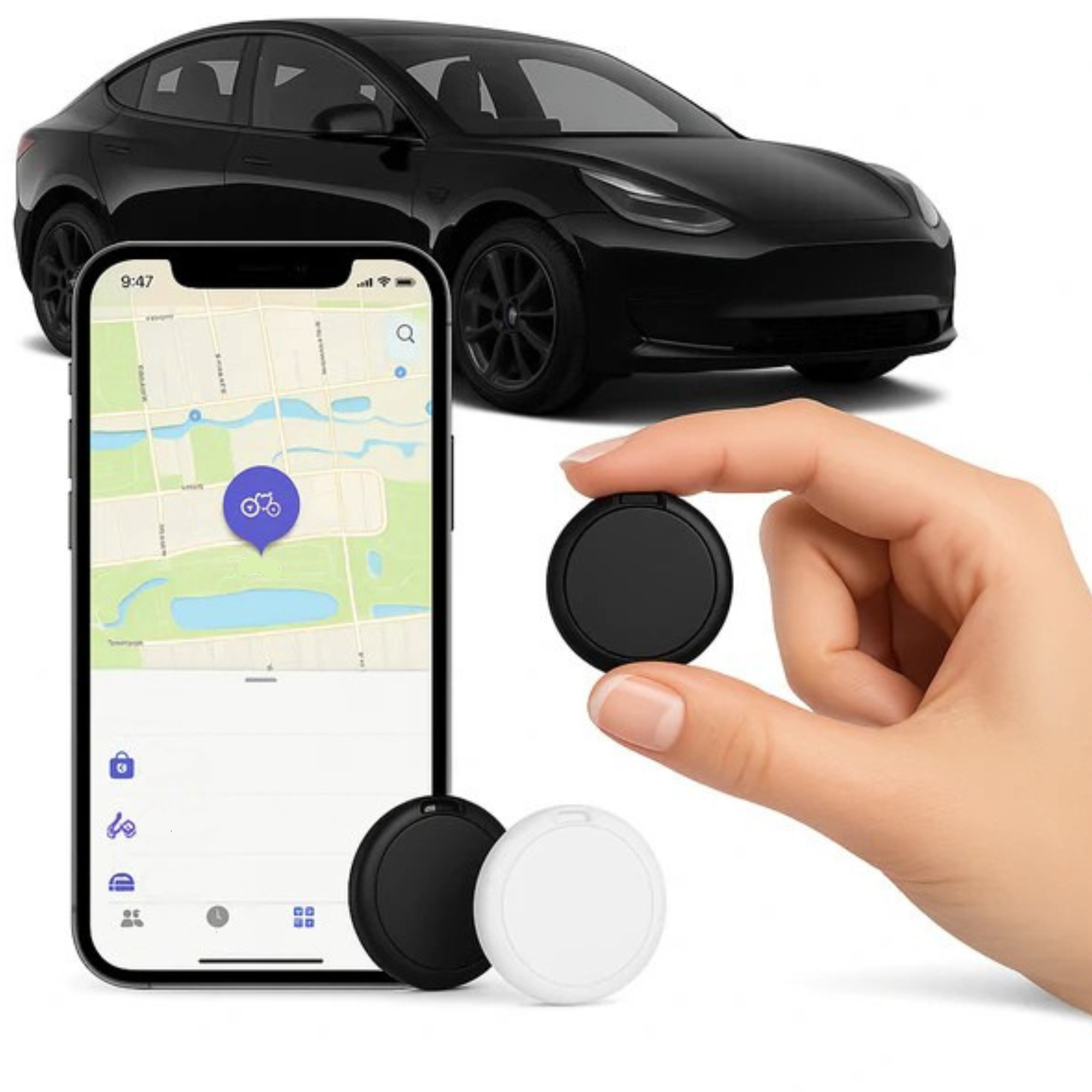 Maliben | Trackmate One – Compact Gps Tracker Without Subscription
