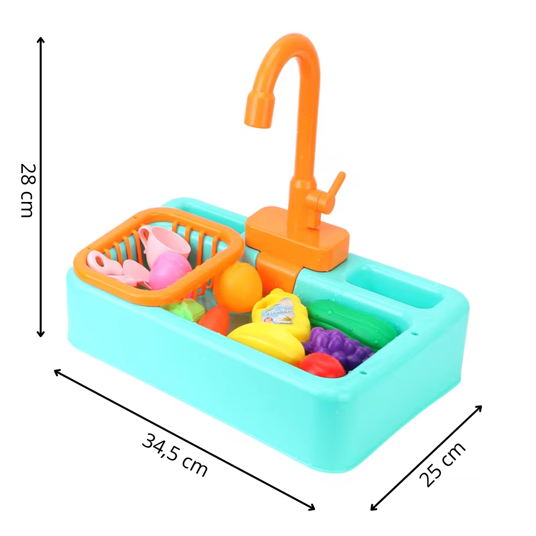 Maliben | Aquaplay Sink | Educational Toy With Working Faucet, 3+ – Learning Through Play And Development