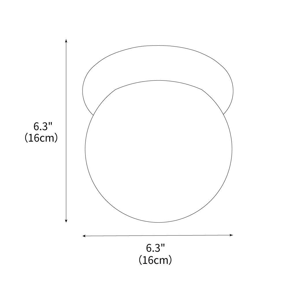 Maliben | Travertine Led Ceiling Lamp
