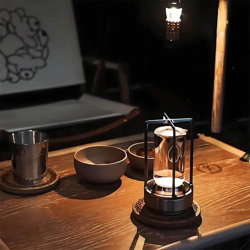 Maliben | Auralight Wireless Table Lamp Crystal Glass Touch Control