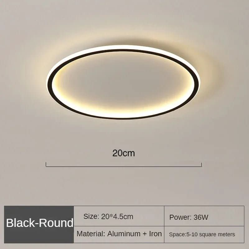 Maliben | Scandinavian Led Ceiling Light For Warm, Glare-Free Living Light