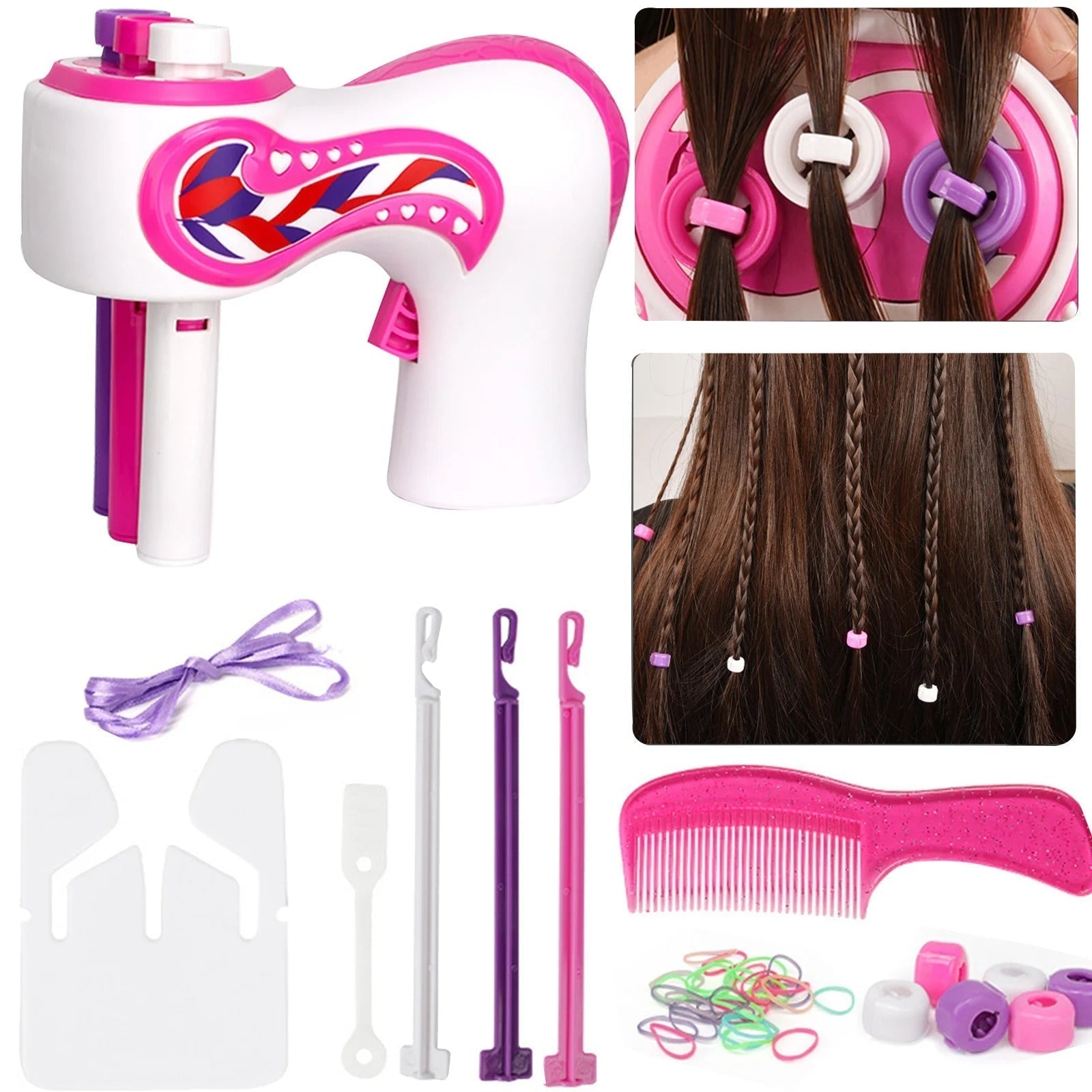 Maliben | Styletwist | Create Magical Hairstyles - Automatic Braid Machine For Girls