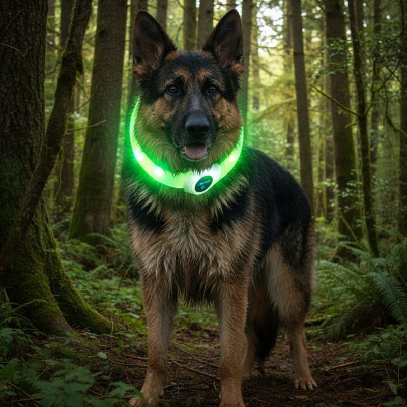 Maliben | LED Light Collar for Dogs for Safe Walks at Night