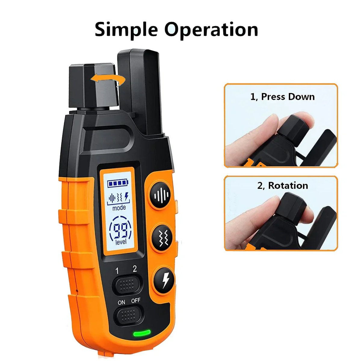 Maliben | Professional 1000 m Remote Training Collar for Dogs