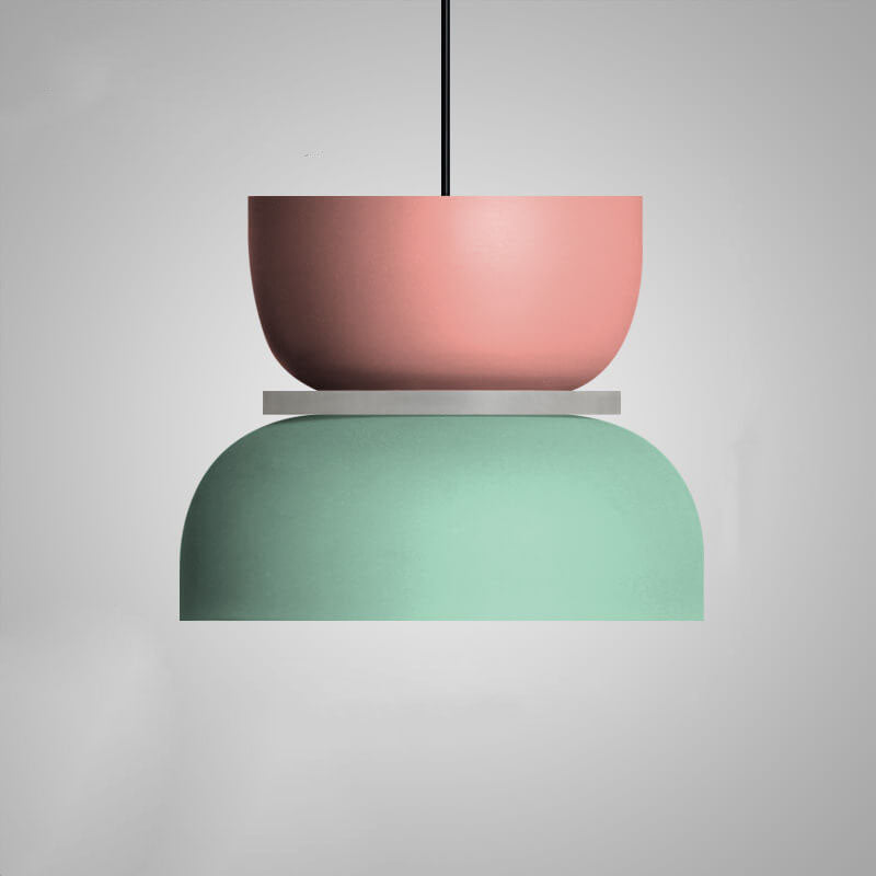 Maliben | Nordic Colorful Macaron 1 Light Led Pendant Lamp